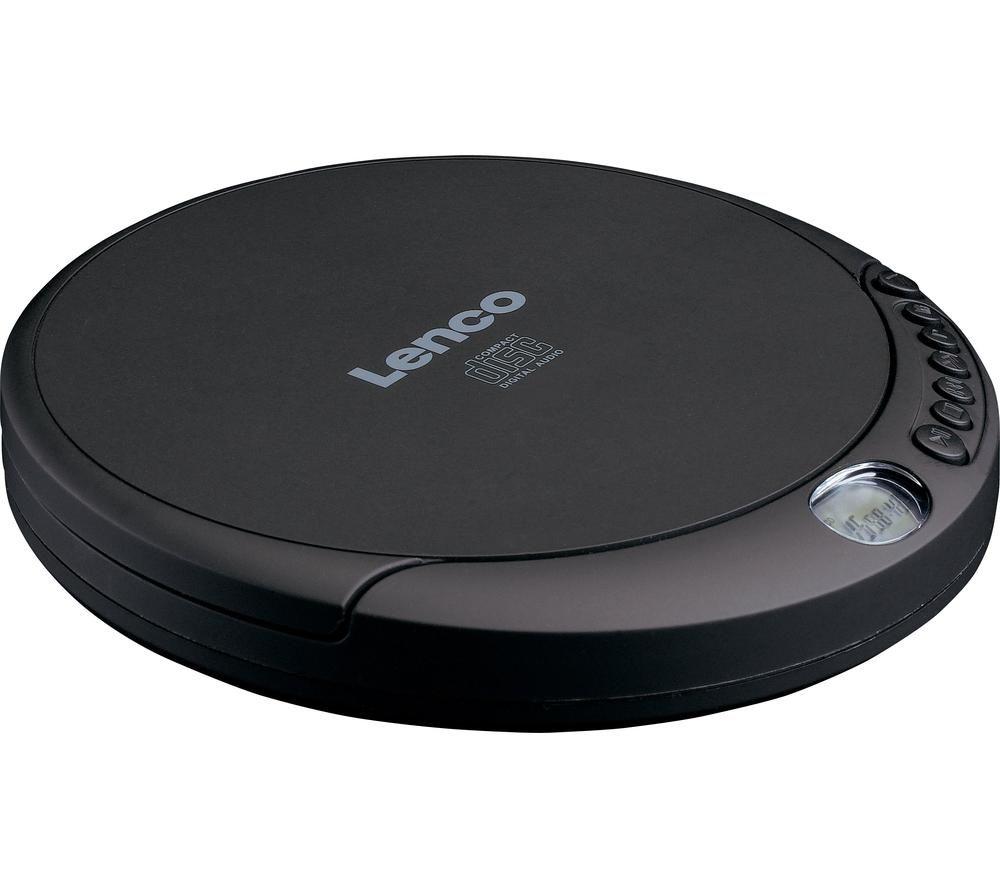 LENCO CD-010 Personal CD Player - Black image number 3 of 7