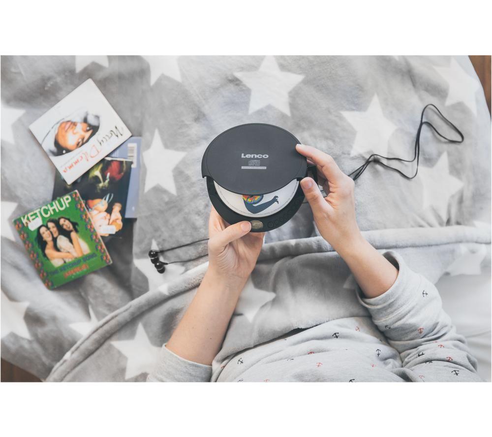 LENCO CD-200 Personal CD Player - Black image number 3 of 3