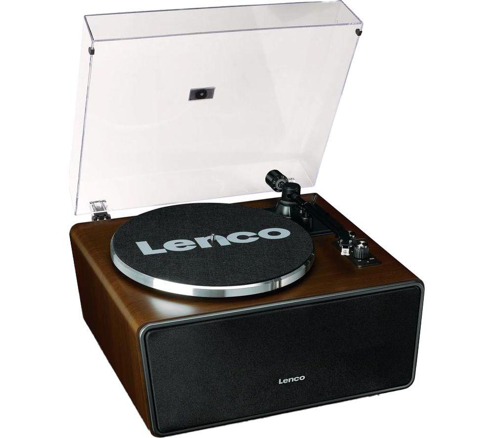 LENCO LS-470 Belt Drive Bluetooth Turntable - Walnut image number 2 of 6