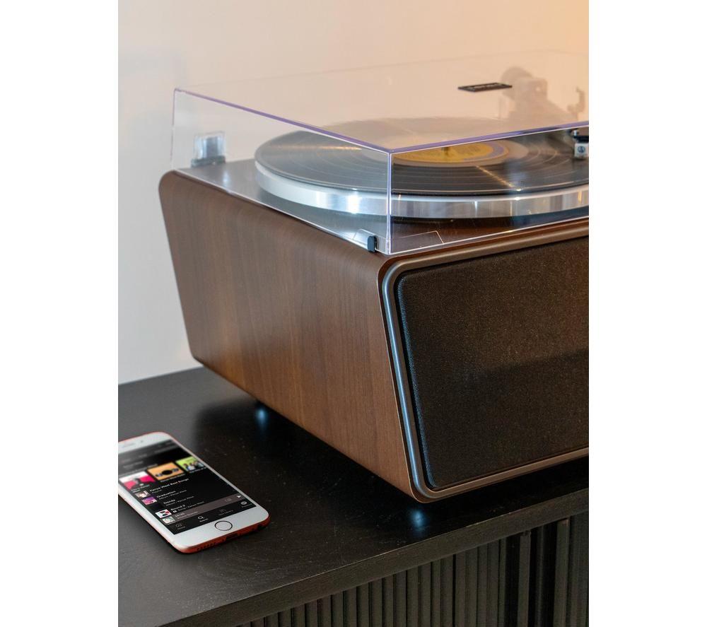 LENCO LS-470 Belt Drive Bluetooth Turntable - Walnut image number 4 of 6