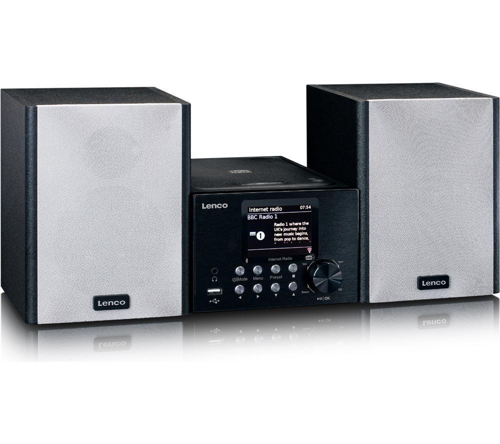 LENCO MC-250 Wireless Traditional Hi-Fi System - Black image number 2 of 3