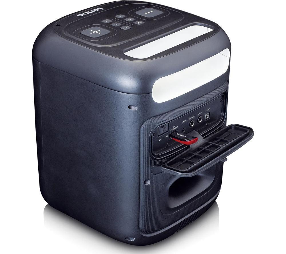 LENCO PA-100 Bluetooth Party Speaker - Black image number 4 of 14