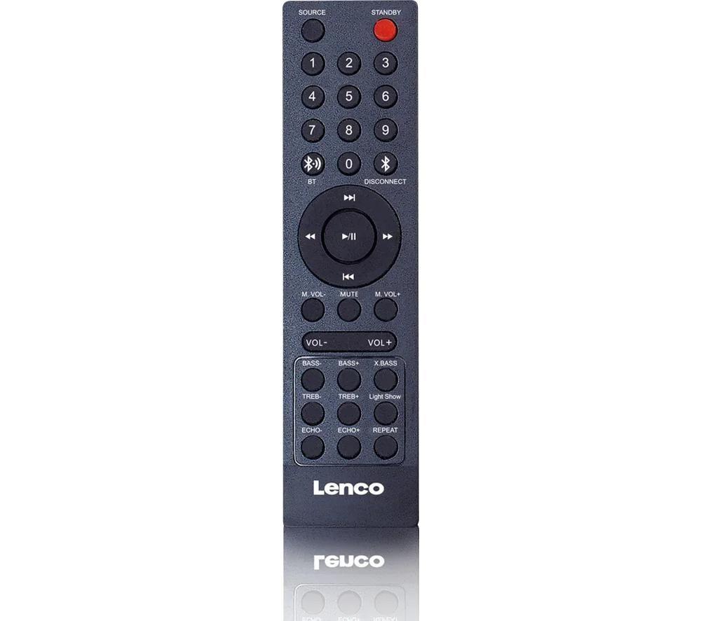 LENCO PA-100 Bluetooth Party Speaker - Black image number 5 of 14