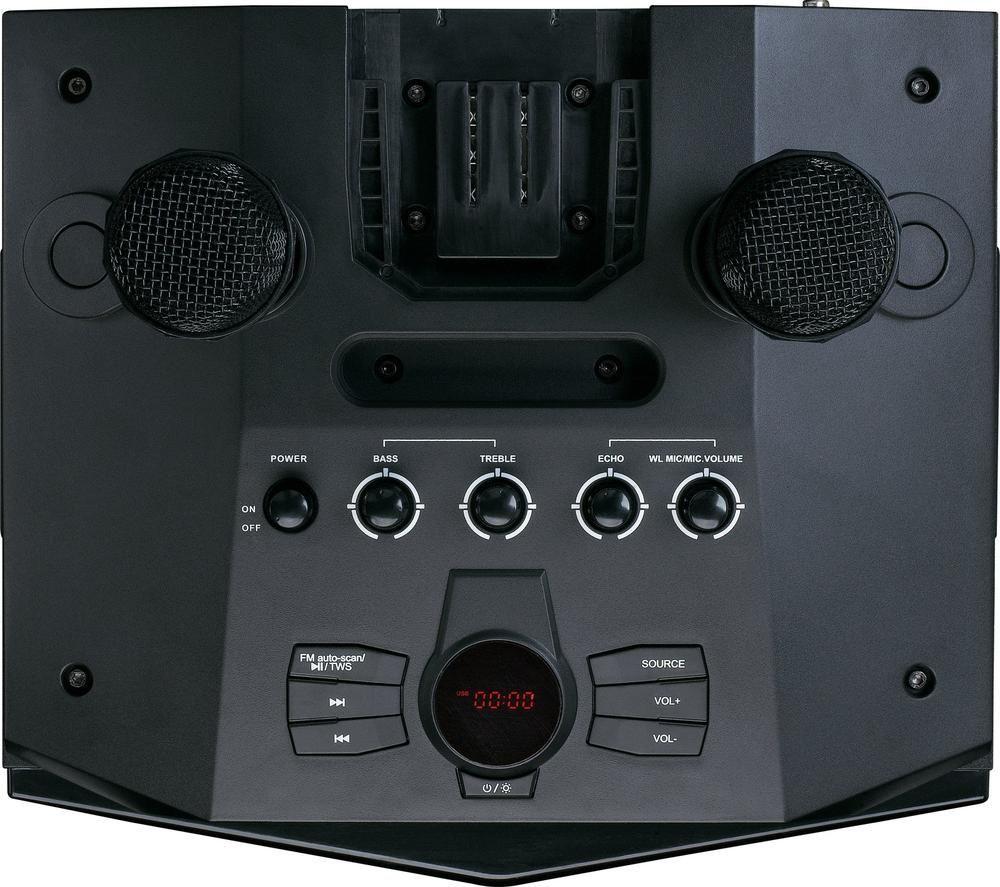 LENCO PA-220 Bluetooth Party Speaker - Black image number 3 of 16