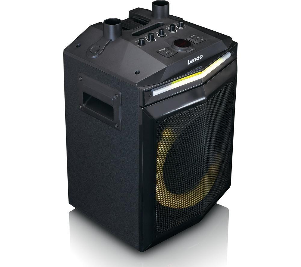 LENCO PA-220 Bluetooth Party Speaker - Black image number 9 of 16
