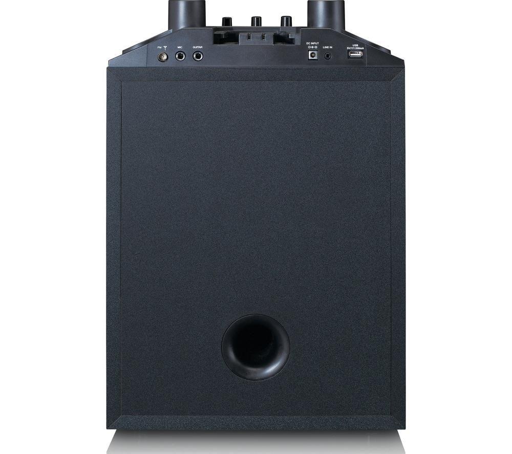 LENCO PA-220 Bluetooth Party Speaker - Black image number 11 of 16