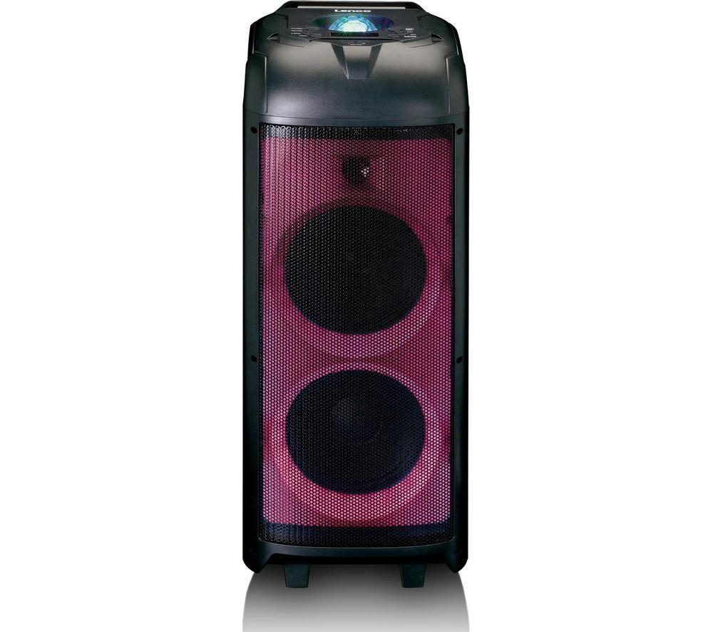 LENCO PA-260 Bluetooth Party Speaker - Black image number 6 of 14