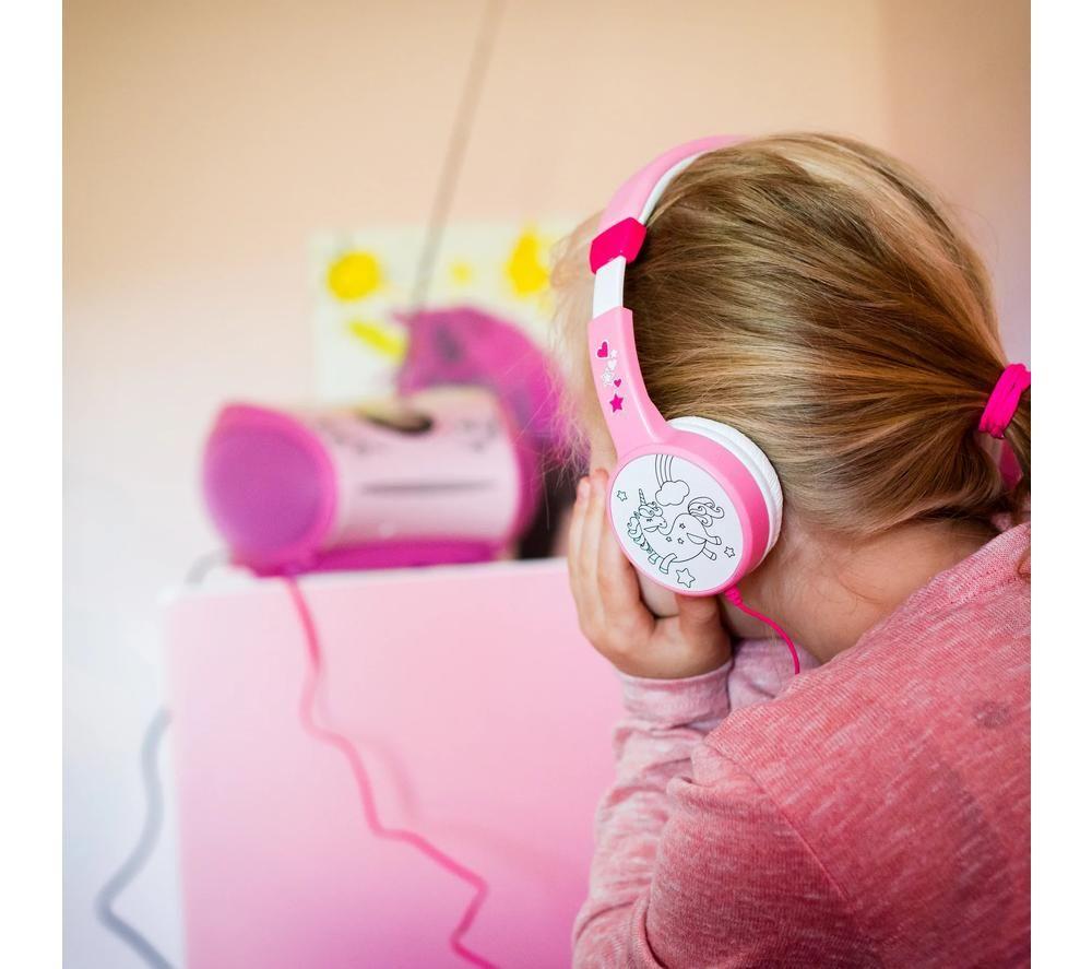 LENCO SCD-24 FM Boombox - Pink image number 11 of 12