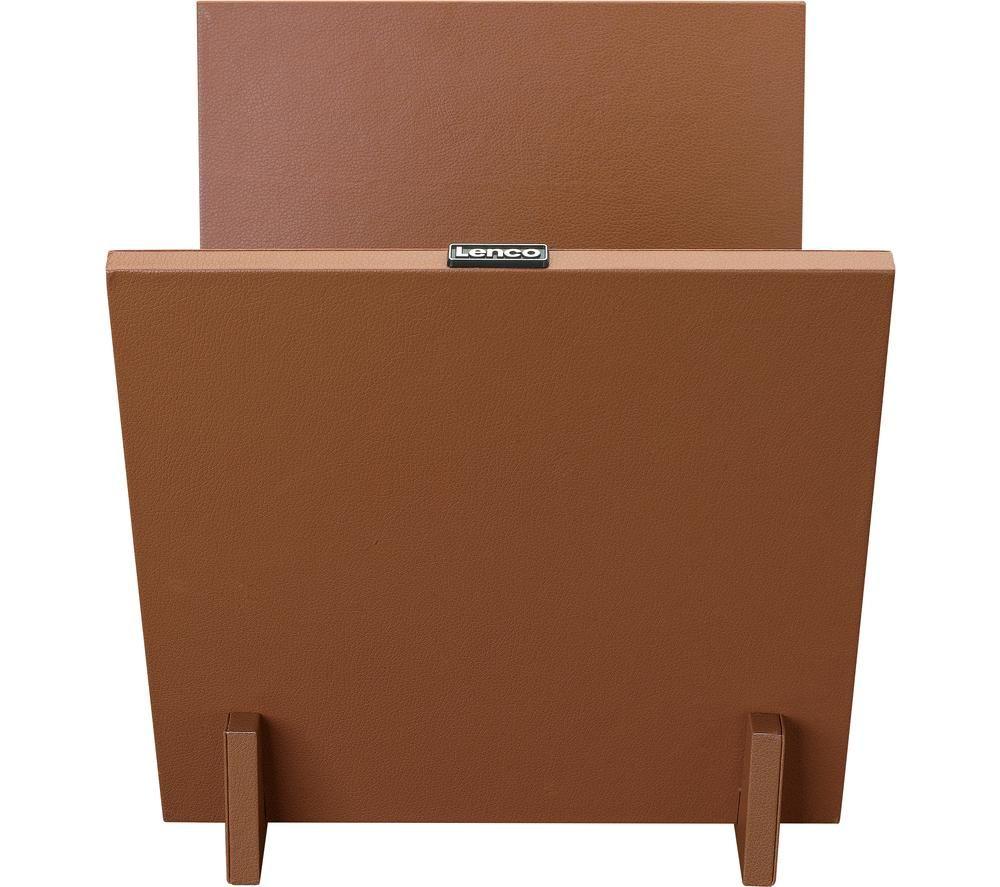 LENCO Classic Phono TTA-040 Record Storage Unit - Brown image number 3 of 8