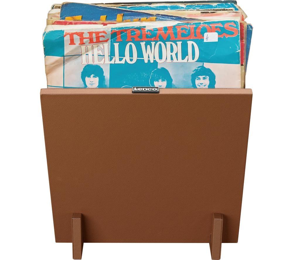 LENCO Classic Phono TTA-040 Record Storage Unit - Brown image number 6 of 8
