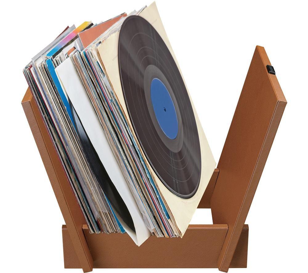 LENCO Classic Phono TTA-040 Record Storage Unit - Brown image number 7 of 8