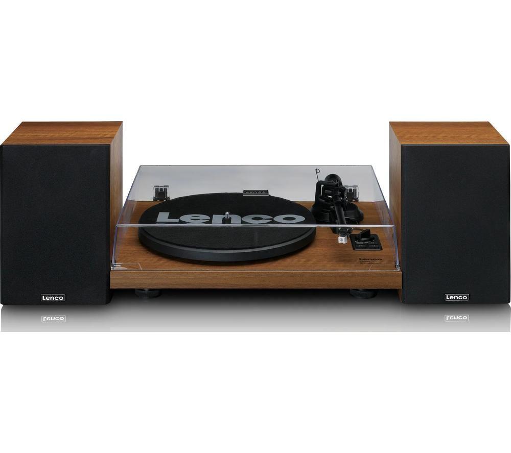 LENCO LS-480WD Belt Drive Bluetooth Turntable - Wood image number 3 of 7