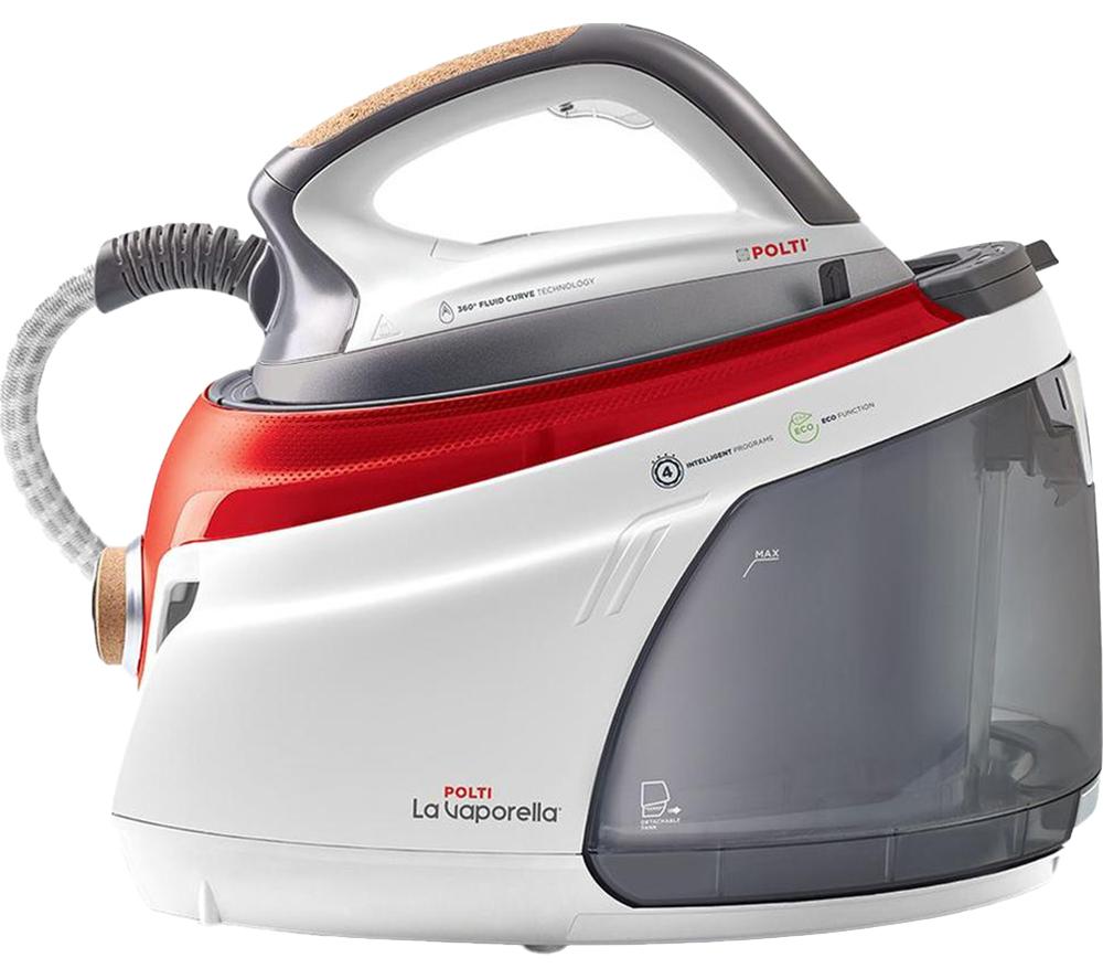 POLTI La Vaporella XM84C Steam Generator Iron - Grey, White & Red