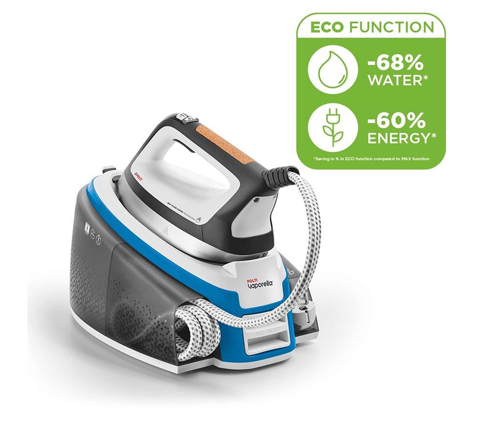 POLTI Vaporella Instant VI50.40 Steam Generator Iron - Black, Blue & White image number 3 of 9