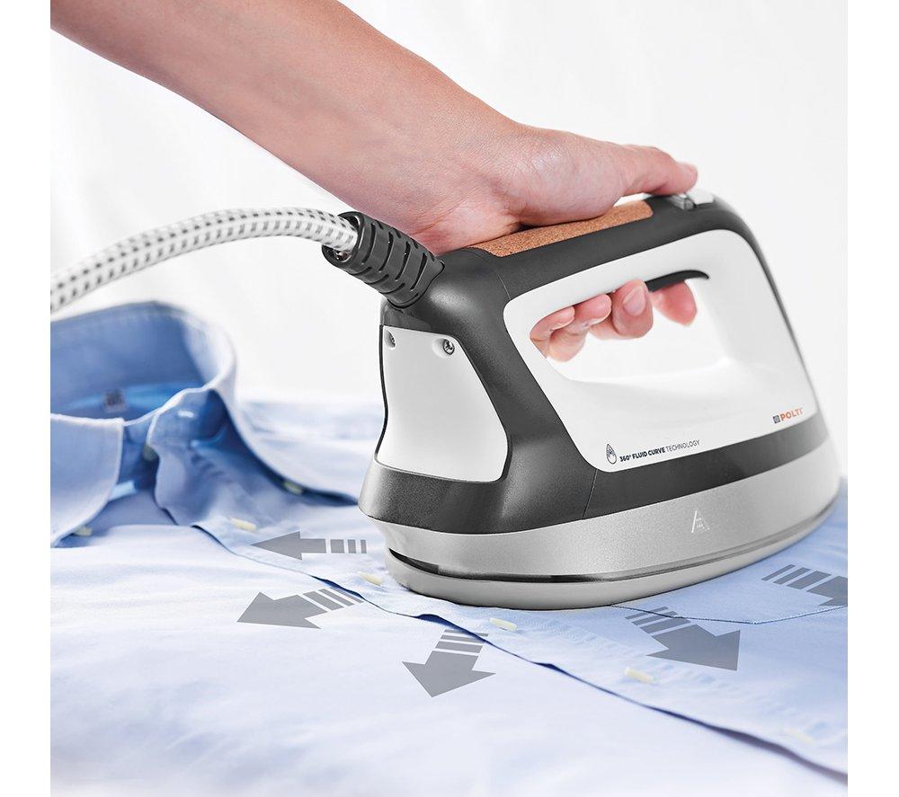 POLTI Vaporella Instant VI50.40 Steam Generator Iron - Black, Blue & White image number 5 of 9