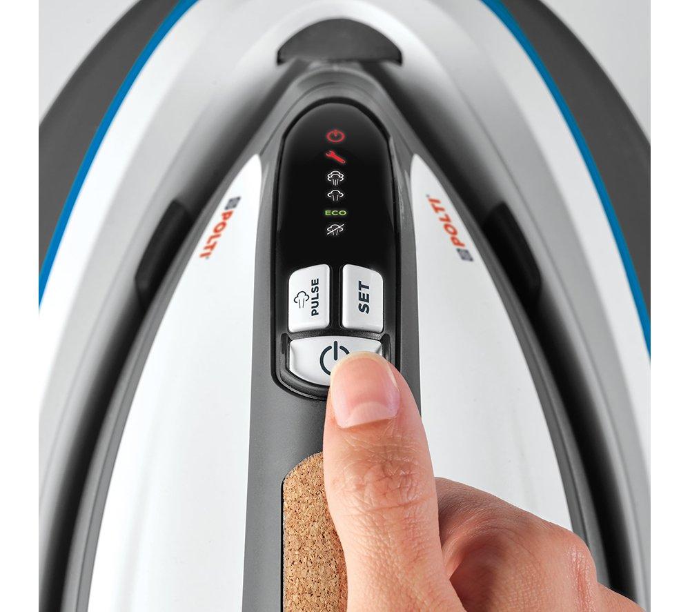 POLTI Vaporella Instant VI50.40 Steam Generator Iron - Black, Blue & White image number 6 of 9