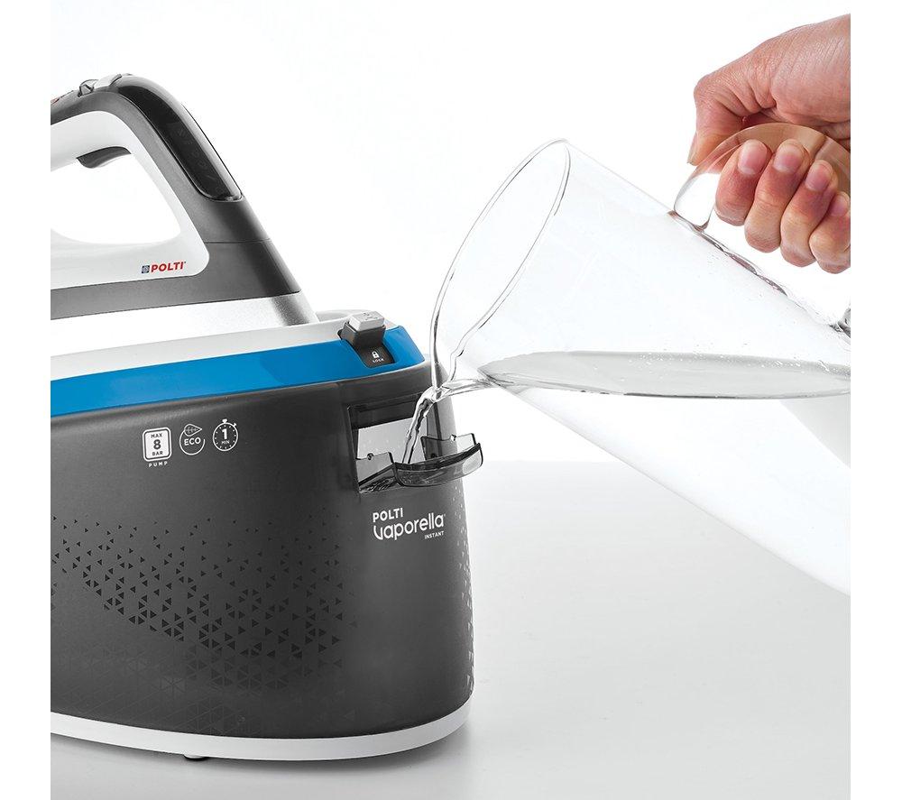 POLTI Vaporella Instant VI50.40 Steam Generator Iron - Black, Blue & White image number 7 of 9