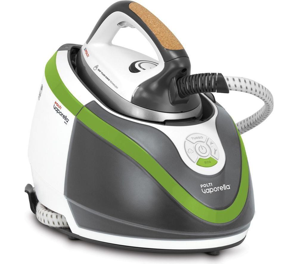 Polti Vaporella Next Vn18.45 Steam Generator Iron - White, Grey & Green, Green,Silver/Grey,White