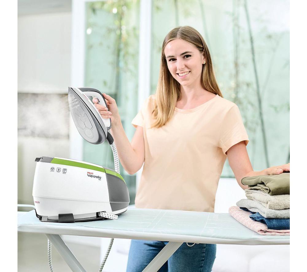 POLTI Vaporella Next VN18.45 Steam Generator Iron - White, Grey & Green image number 4 of 6