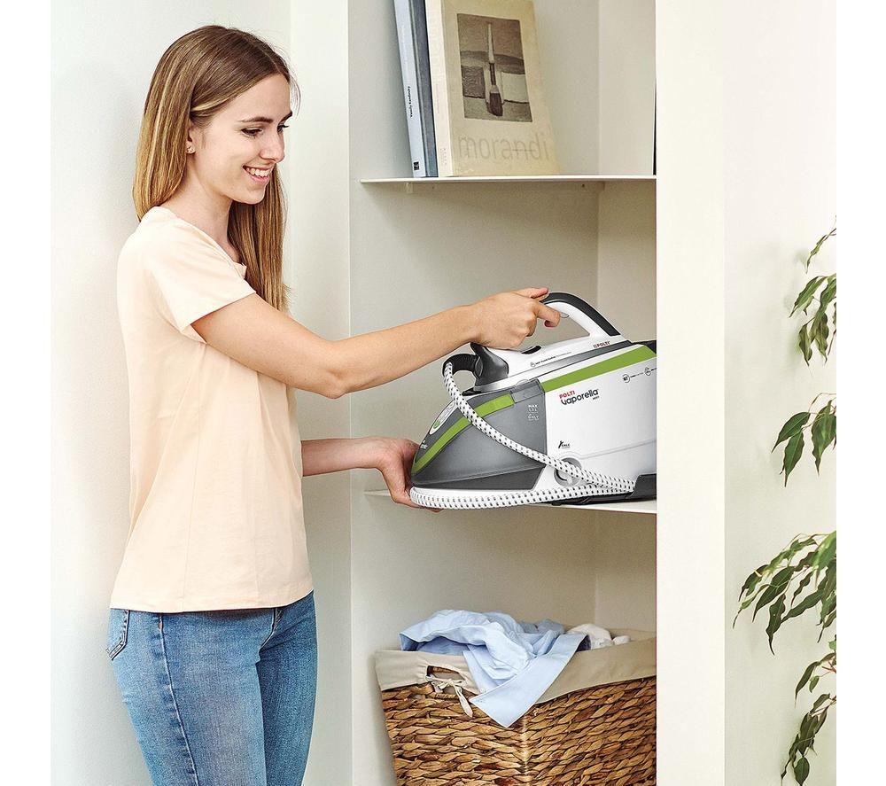 POLTI Vaporella Next VN18.45 Steam Generator Iron - White, Grey & Green image number 6 of 6