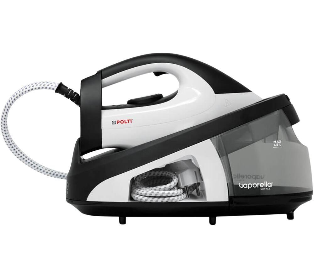 Polti Vaporella Simply Vs20.20 Steam Generator Iron - Black & White, White,Black
