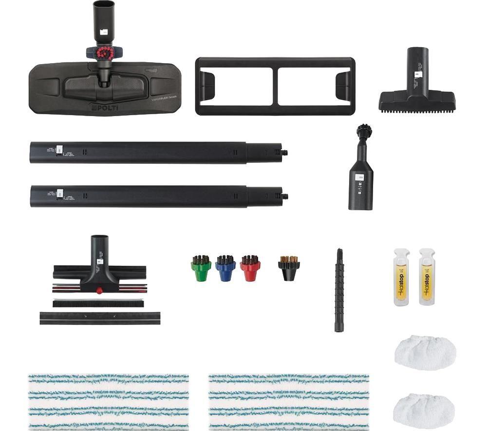 POLTI Vaporetto Pro 95_Turbo Flexi Steam Cleaner - Black & Green image number 4 of 7