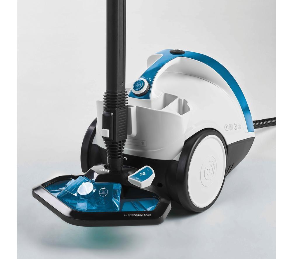 POLTI Vaporetto Smart 100_B Plus Steam Cleaner - Blue, Black & White image number 3 of 4