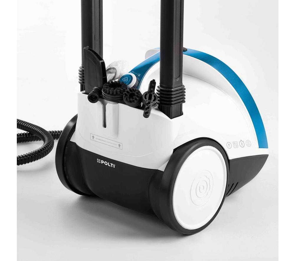 POLTI Vaporetto Smart 100_B Plus Steam Cleaner - Blue, Black & White image number 4 of 4