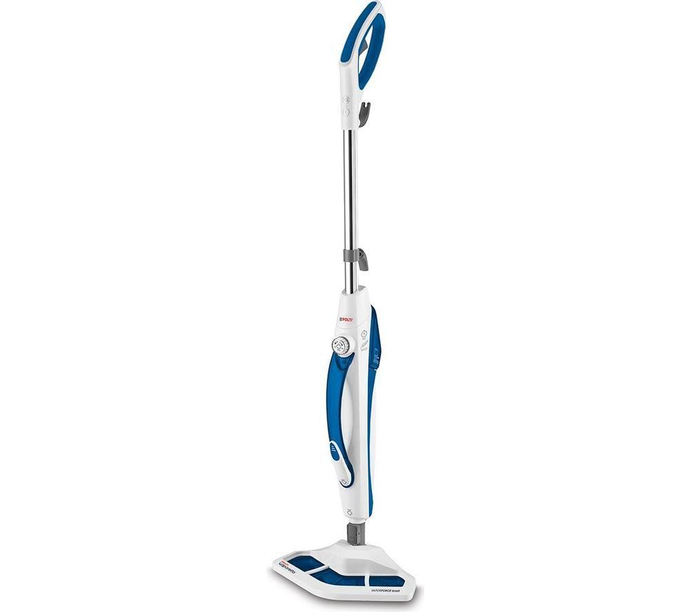Polti Vaporetto Sv460 Double Steam Mop - White, Blue,White