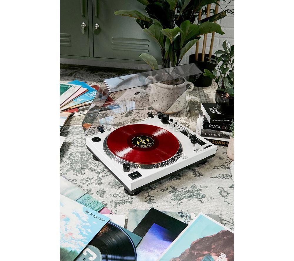 LENCO L-3810 Direct Drive Turntable - White image number 13 of 13