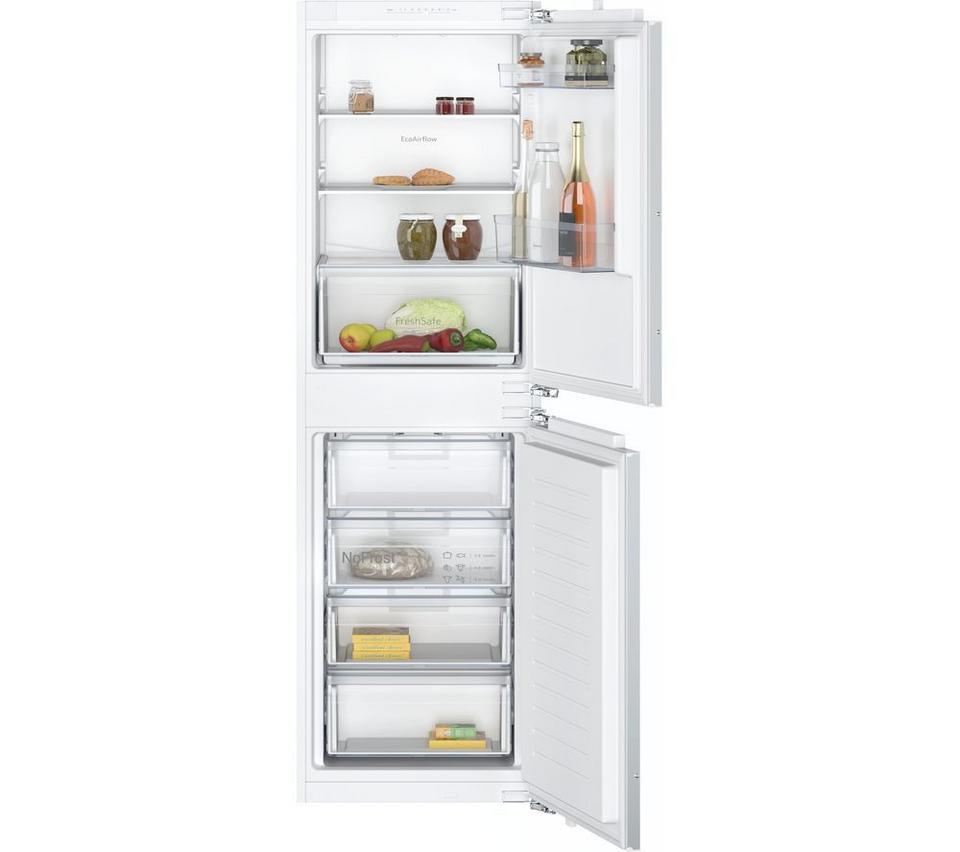 NEFF N30 KI7851FE0G Integrated 50/50 Fridge Freezer - Fixed Hinge