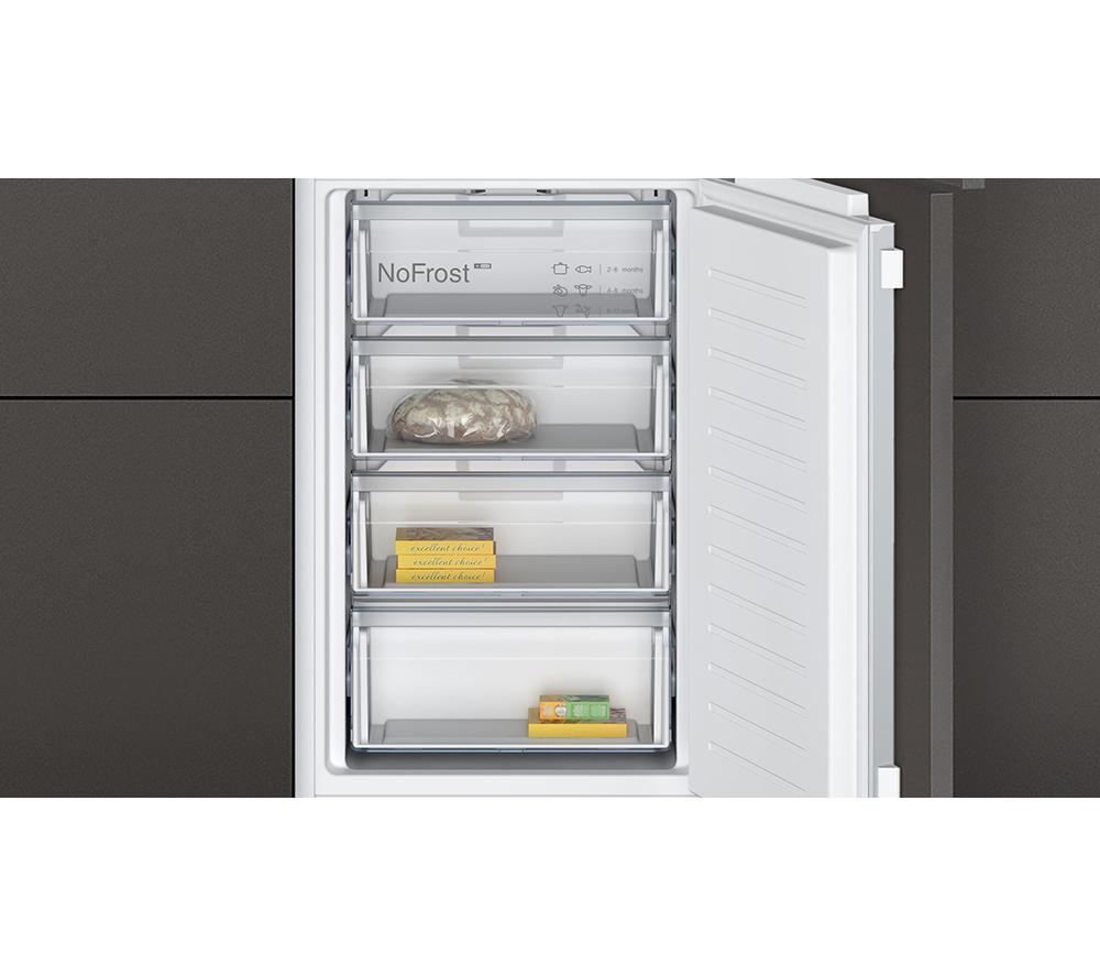 NEFF N30 KI7851FE0G Integrated 50/50 Fridge Freezer - Fixed Hinge image number 7 of 11
