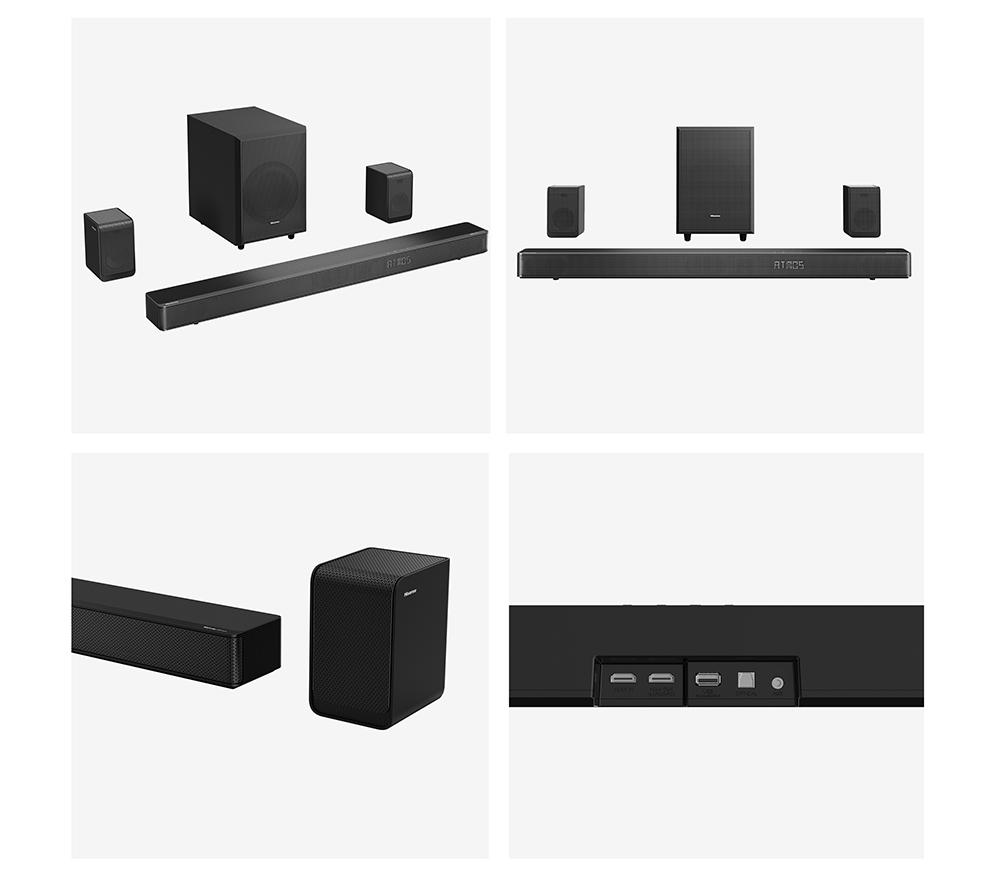HISENSE AX5125H 5.1.2 Wireless Sound Bar with Dolby Atmos & DTS Virtual:X image number 10 of 13