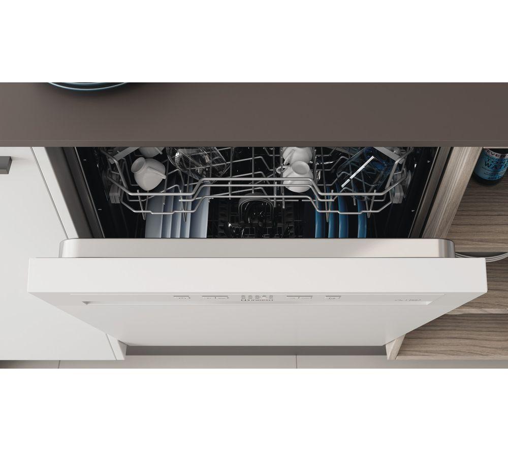 INDESIT Push&Go I3B L626 UK Full-size Semi-integrated Dishwasher image number 5 of 11