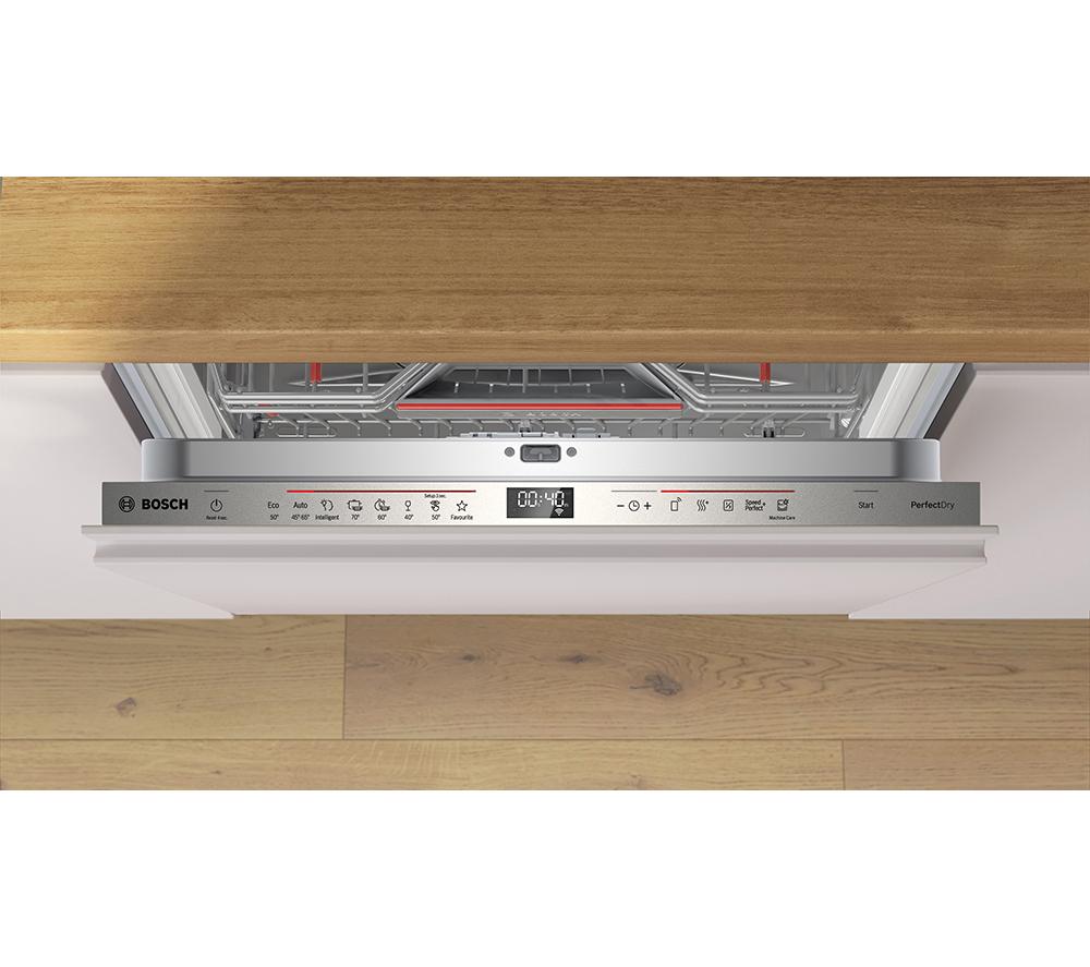 BOSCH Series 6 Perfect Dry SMD6YCX01G Full-size Fully Integrated WiFi-enabled Dishwasher image number 7 of 16