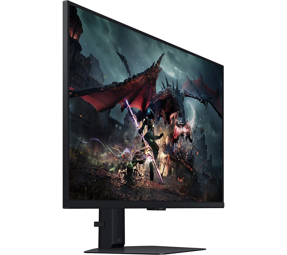 SAMSUNG Odyssey G5 LS32DG502EUXXU Quad HD 32" IPS LCD Gaming Monitor - Black image number 2 of 9