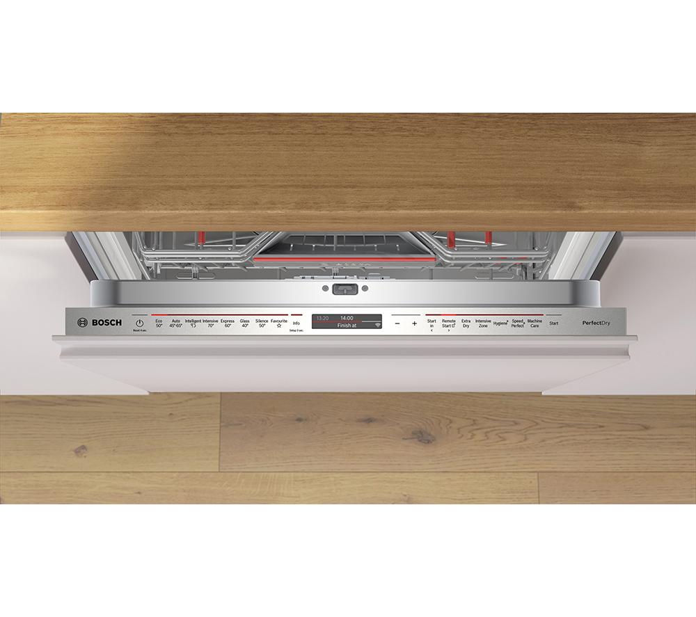 BOSCH Series 8 Perfect Dry SMD8YCX03G Full-size Fully Integrated WiFi-enabled Dishwasher image number 9 of 19