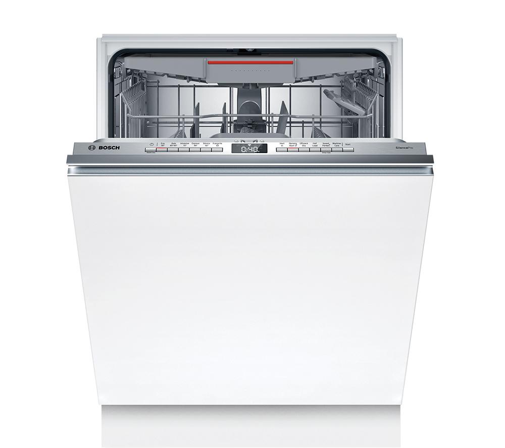 BOSCH Series 4 SMV4ECX23G Full-size Fully Integrated WiFi-enabled Dishwasher, Silver/Grey