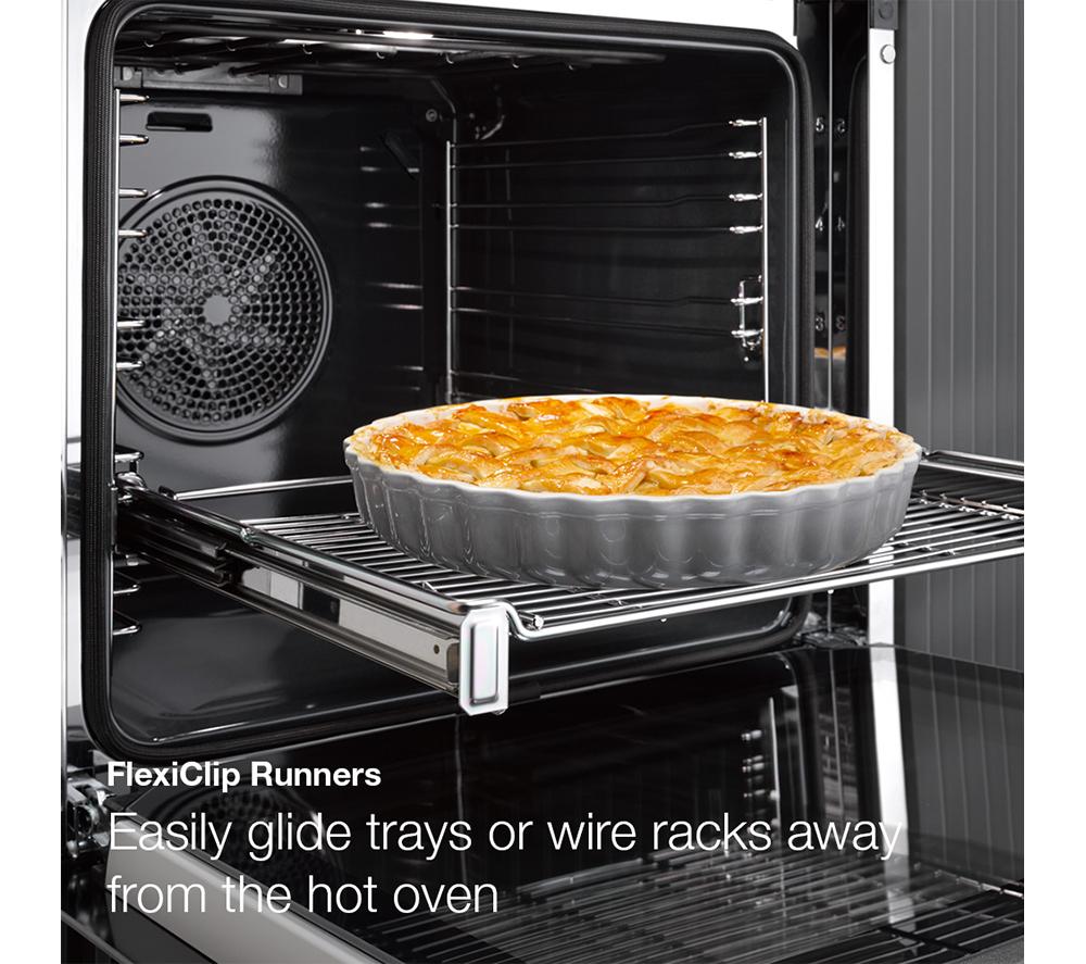MIELE Air Fry H2766-1BP Electric Pyrolytic Smart Oven - Black & Stainless Steel image number 9 of 13