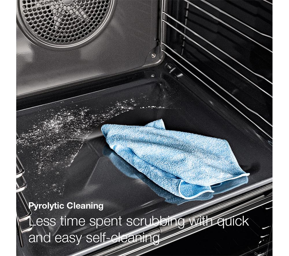 MIELE Air Fry H2766-1BP Electric Pyrolytic Smart Oven - Black & Stainless Steel image number 10 of 13