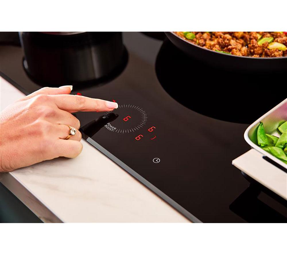 NEFF N70 T68FHV4L0 80 cm Electric Induction Smart Hob - Black image number 4 of 15
