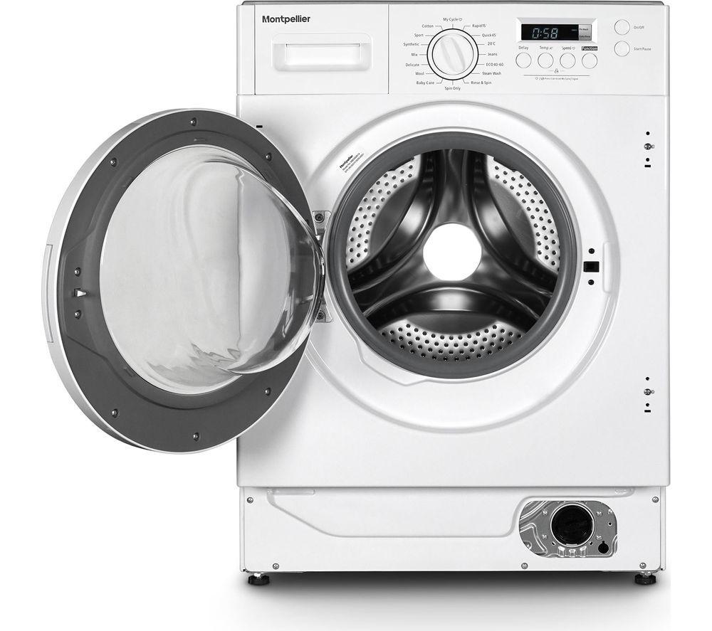 MONTPELLIER MBIWM814 Integrated 8 kg 1400 Spin Washing Machine image number 6 of 6