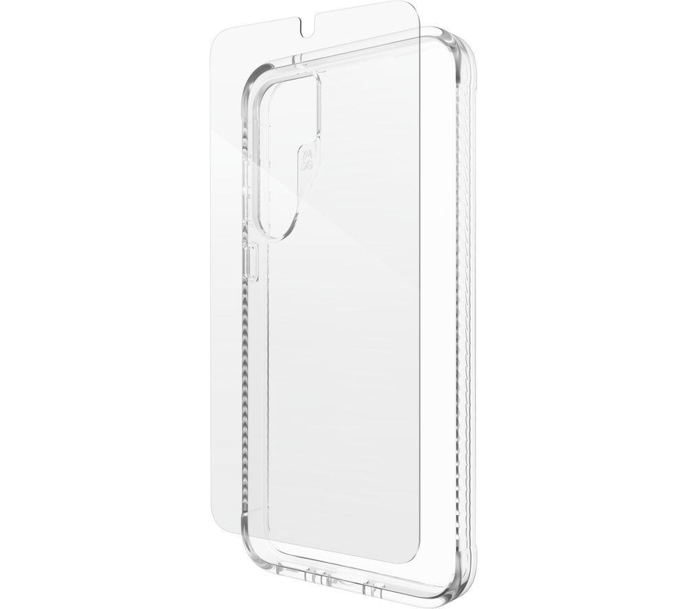 ZAGG Galaxy A35 Luxe Case & Screen Protector Bundle, Clear