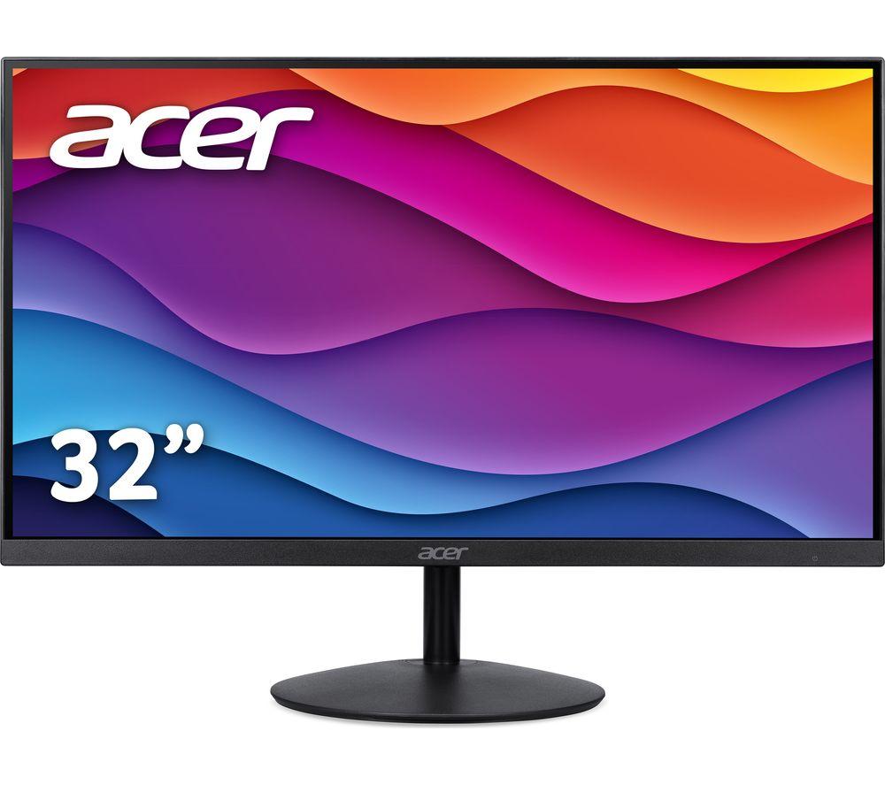 Acer SA322QKbmiipx 4K Ultra HD 32 VA LCD Monitor - Black, Black