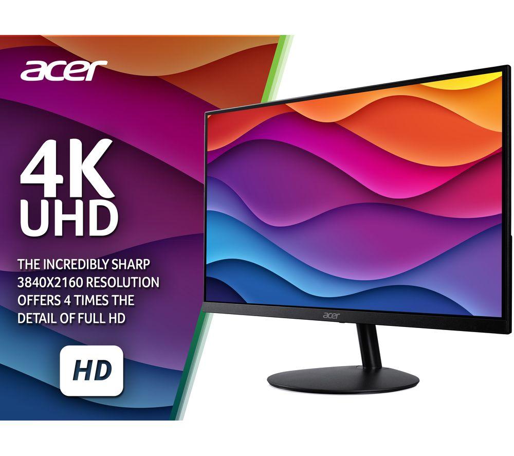 ACER SA322QK 4K Ultra HD 32&rdquo; VA LCD Monitor - Black image number 6 of 9