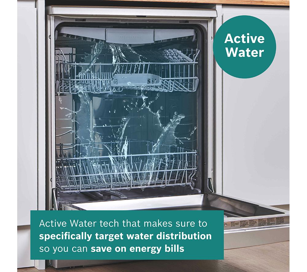 BOSCH Series 4 SMV4EAX23G Full-size Fully Integrated WiFi-enabled Dishwasher image number 6 of 17
