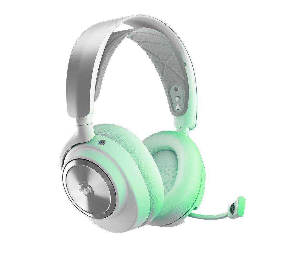 STEELSERIES Arctis Nova Pro Wireless Gaming Headset for Xbox, PC & PlayStation - White image number 12 of 14