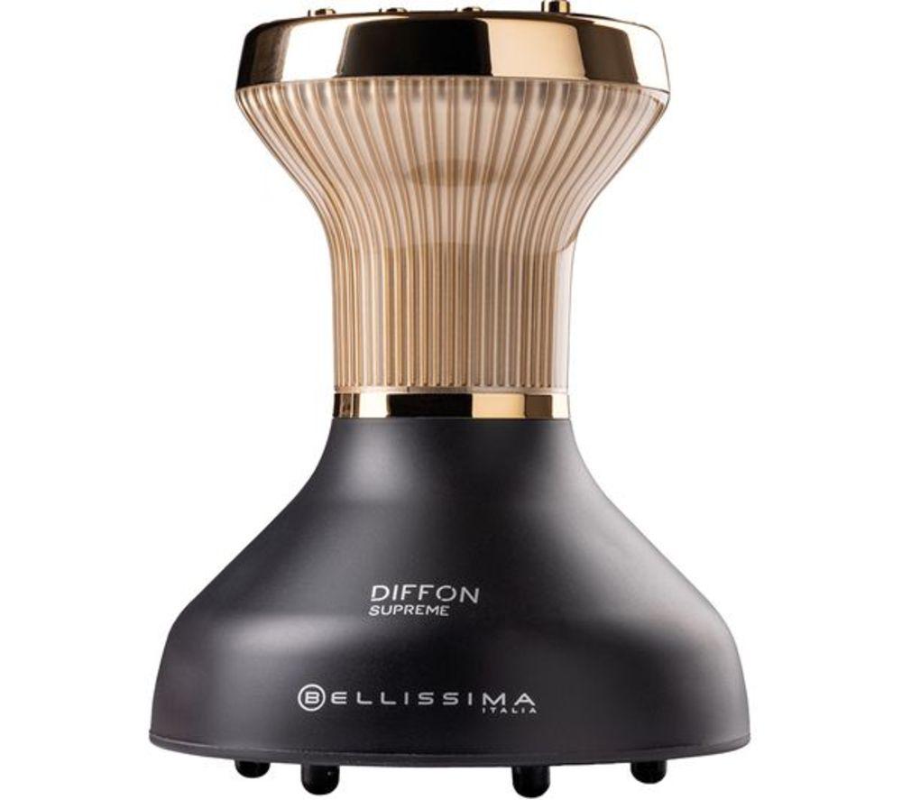 BELLISSIMA ITALIA Diffon Supreme Hair Dryer - Black & Gold, Gold,Black