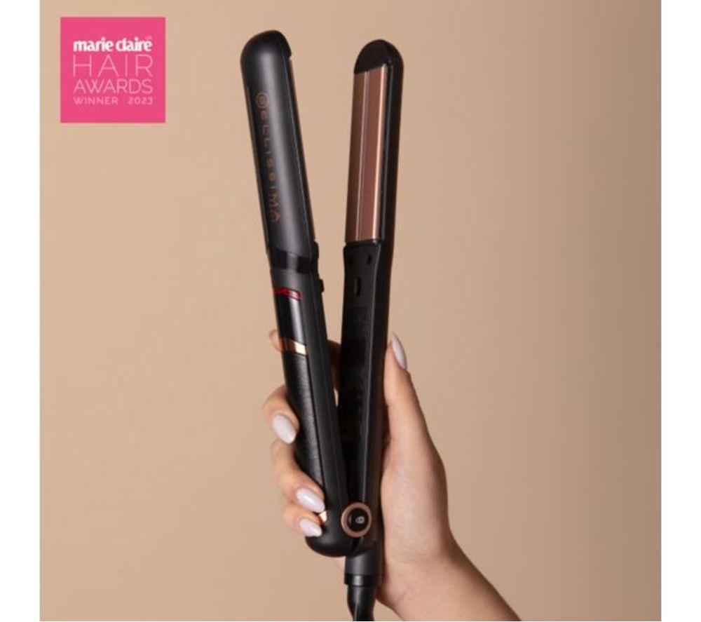 BELLISSIMA ITALIA Creativity Infrared Hair Straightener - Back & Rose Gold image number 2 of 7
