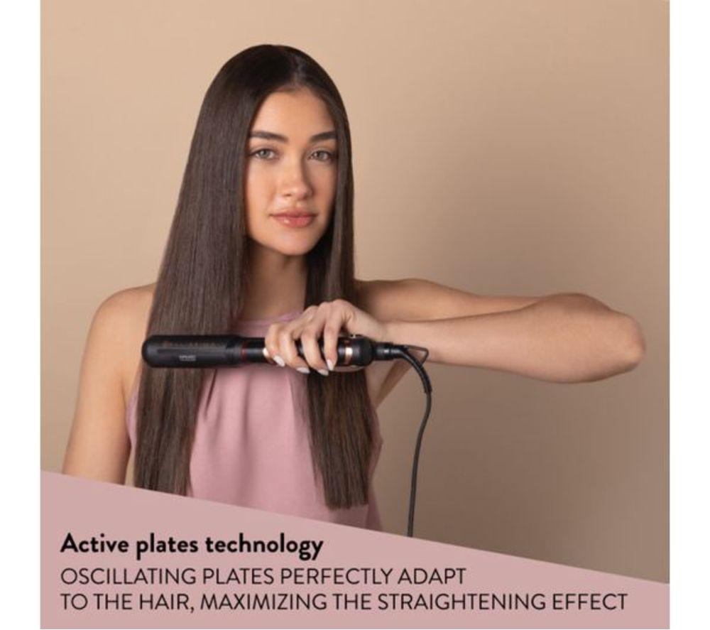 BELLISSIMA ITALIA Creativity Infrared Hair Straightener - Back & Rose Gold image number 5 of 7